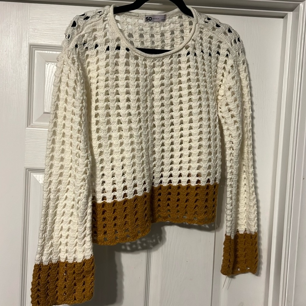 Cute knitted sweater